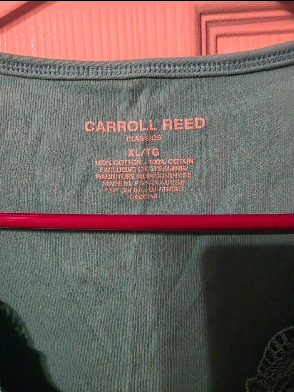 Carroll Reed Tank Top 1XL (R1) - Picture 3 of 3
